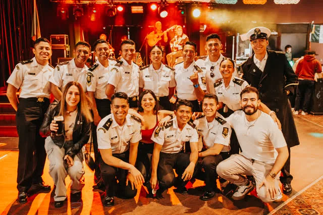 Miembros de NopalMates celebrando El Grito 2024 en Perth (2/8)